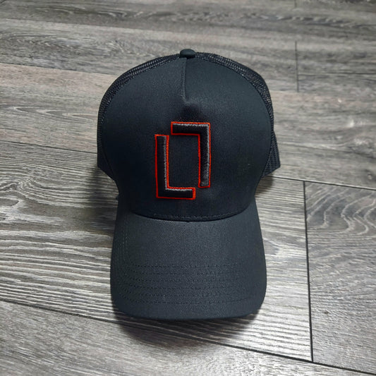 Bulletto Original Trucker Cap black/red