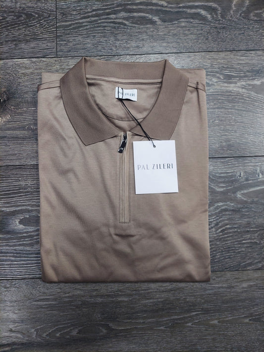 Pal Zileri zip polo  long sleeve