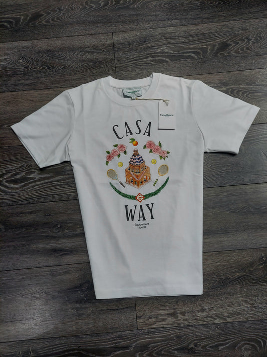 Casablanca Tennis club T White