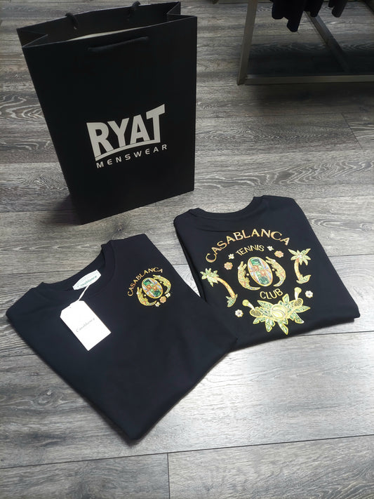 Casablanca Tennis club T black