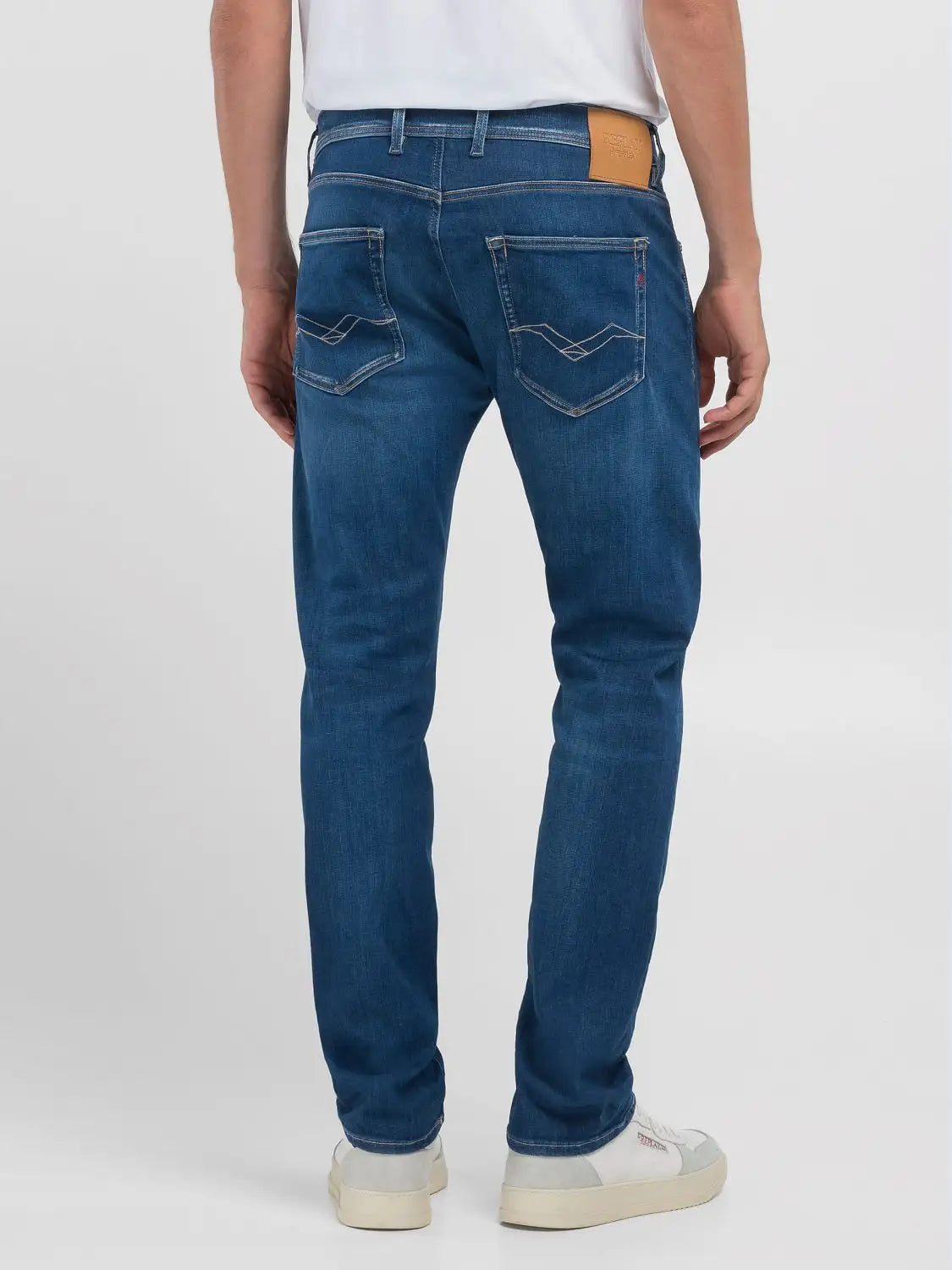 Replay- Jeans slim fit Anbass hyperflex eco plus blue