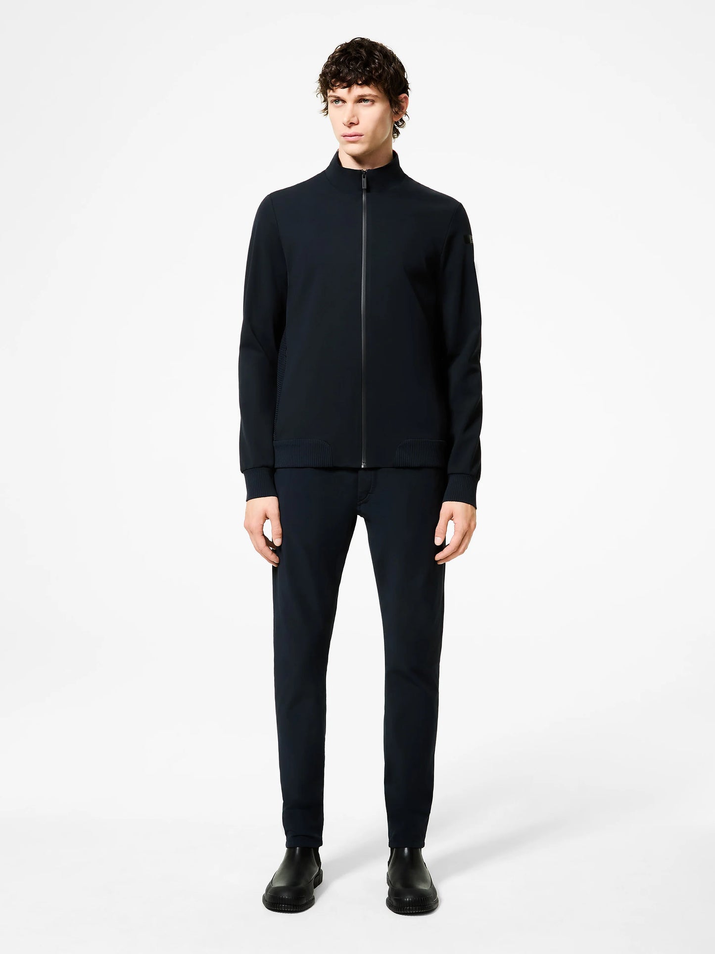 RRD winter soft touch full zip fleece (navy)