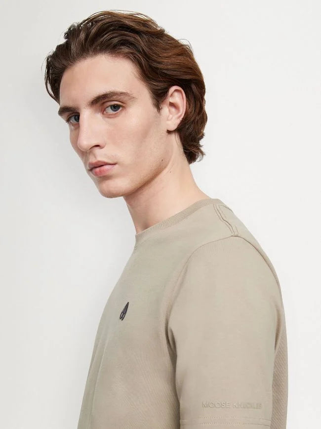 Moose Knuckles Satellite Tee-Sage