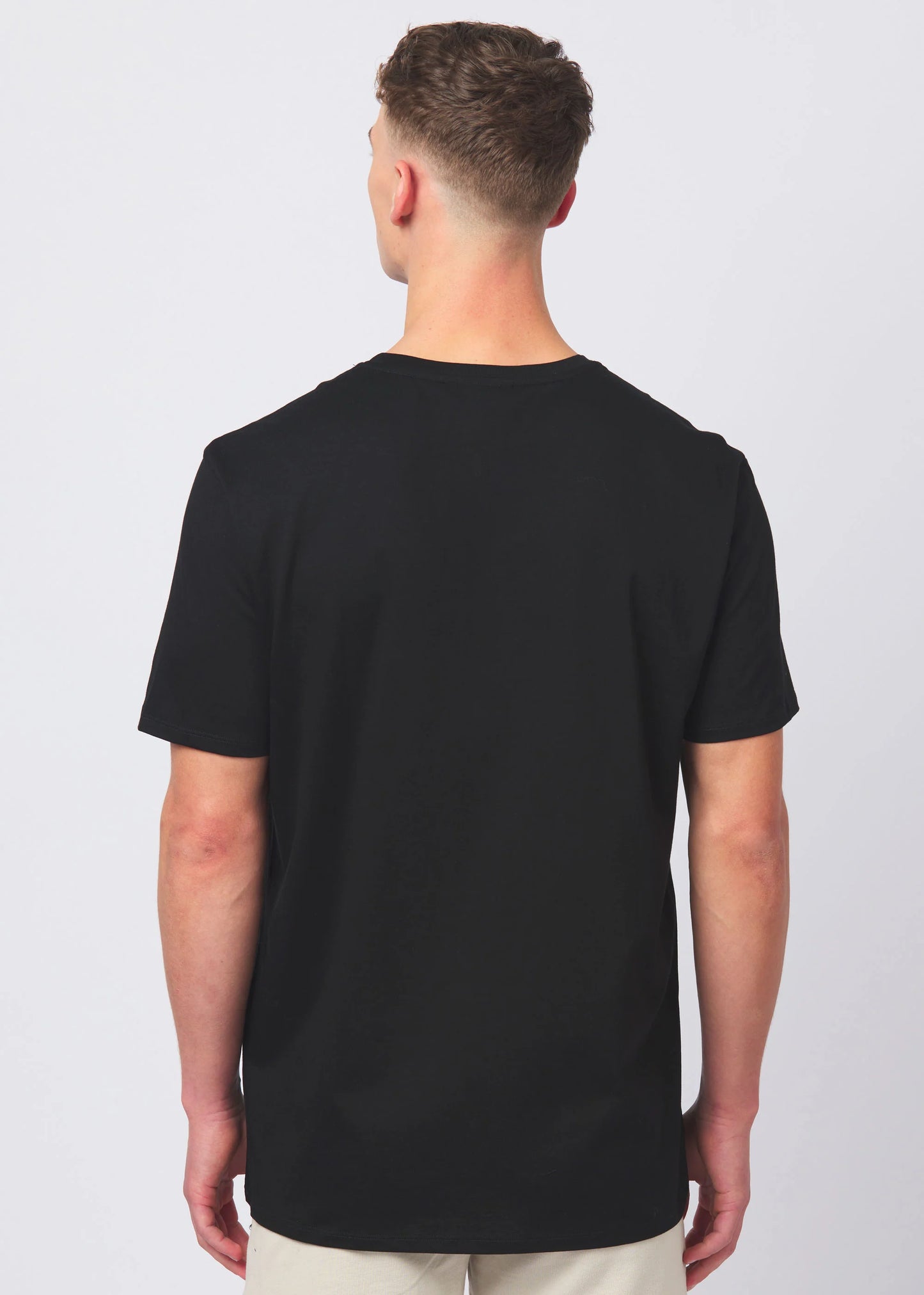 Sandbanks Rubberised Badge Logo T-Shirt - Black