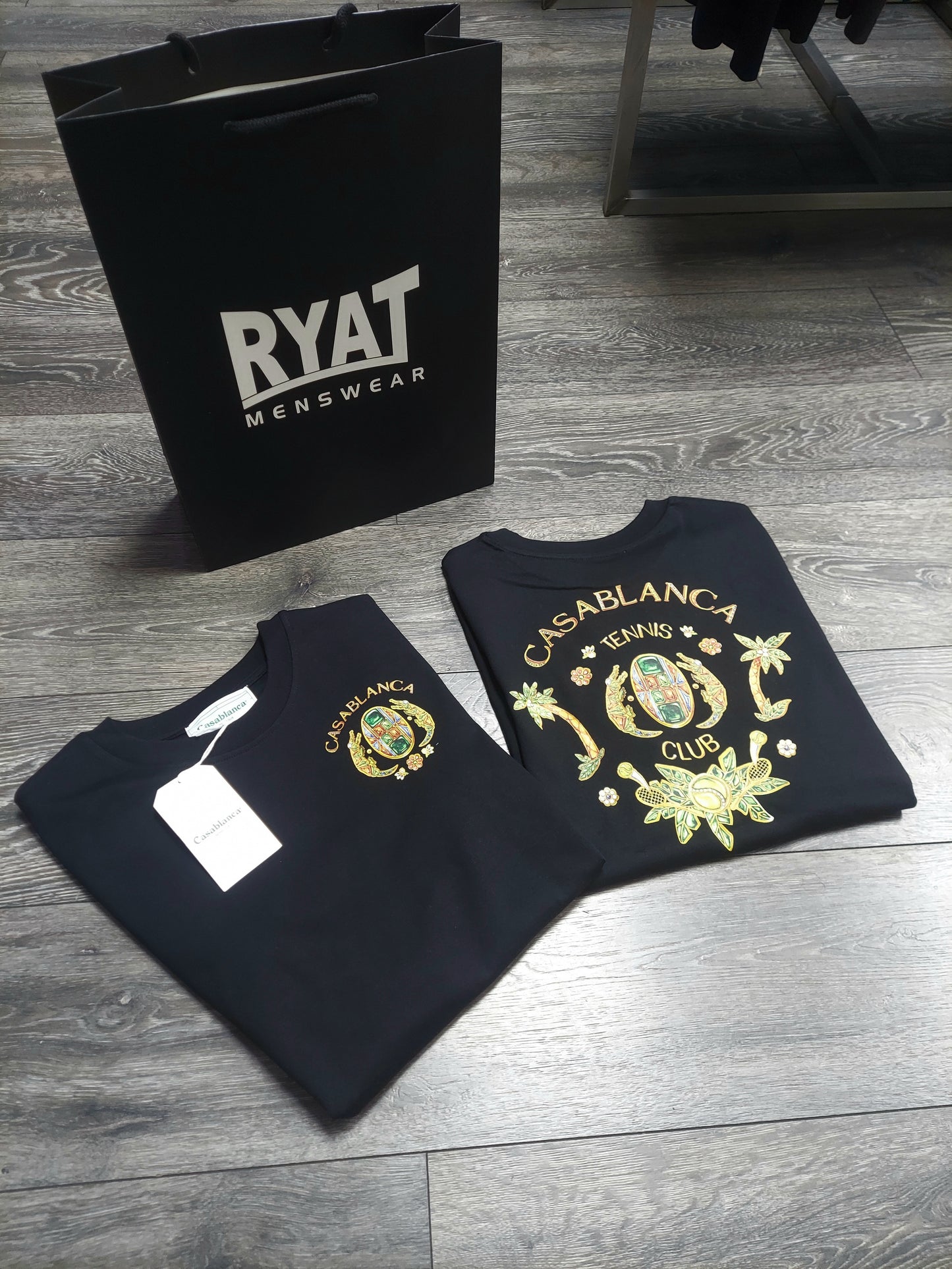 Casablanca Tennis club T black