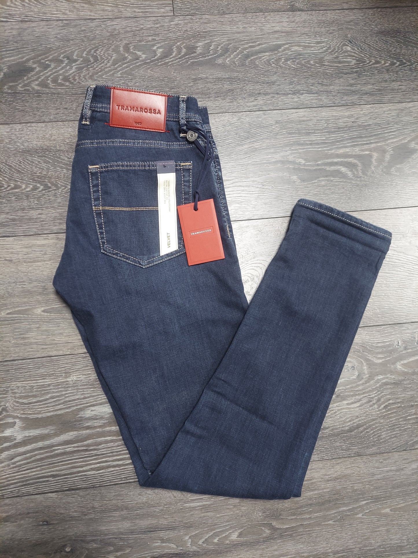 Tramarossa Leonardo dark blue slim jeans