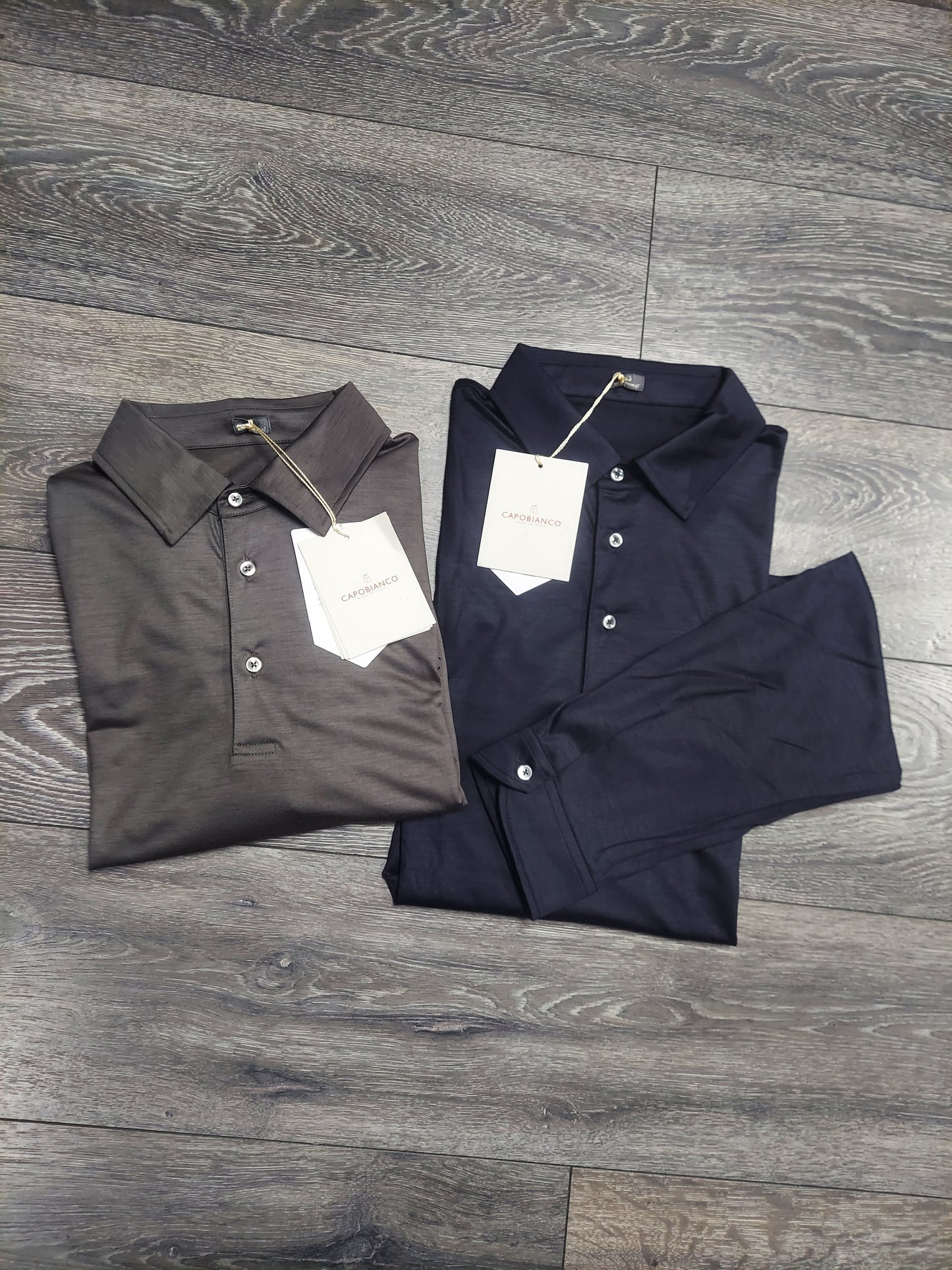 Capobianco long sleeve polo