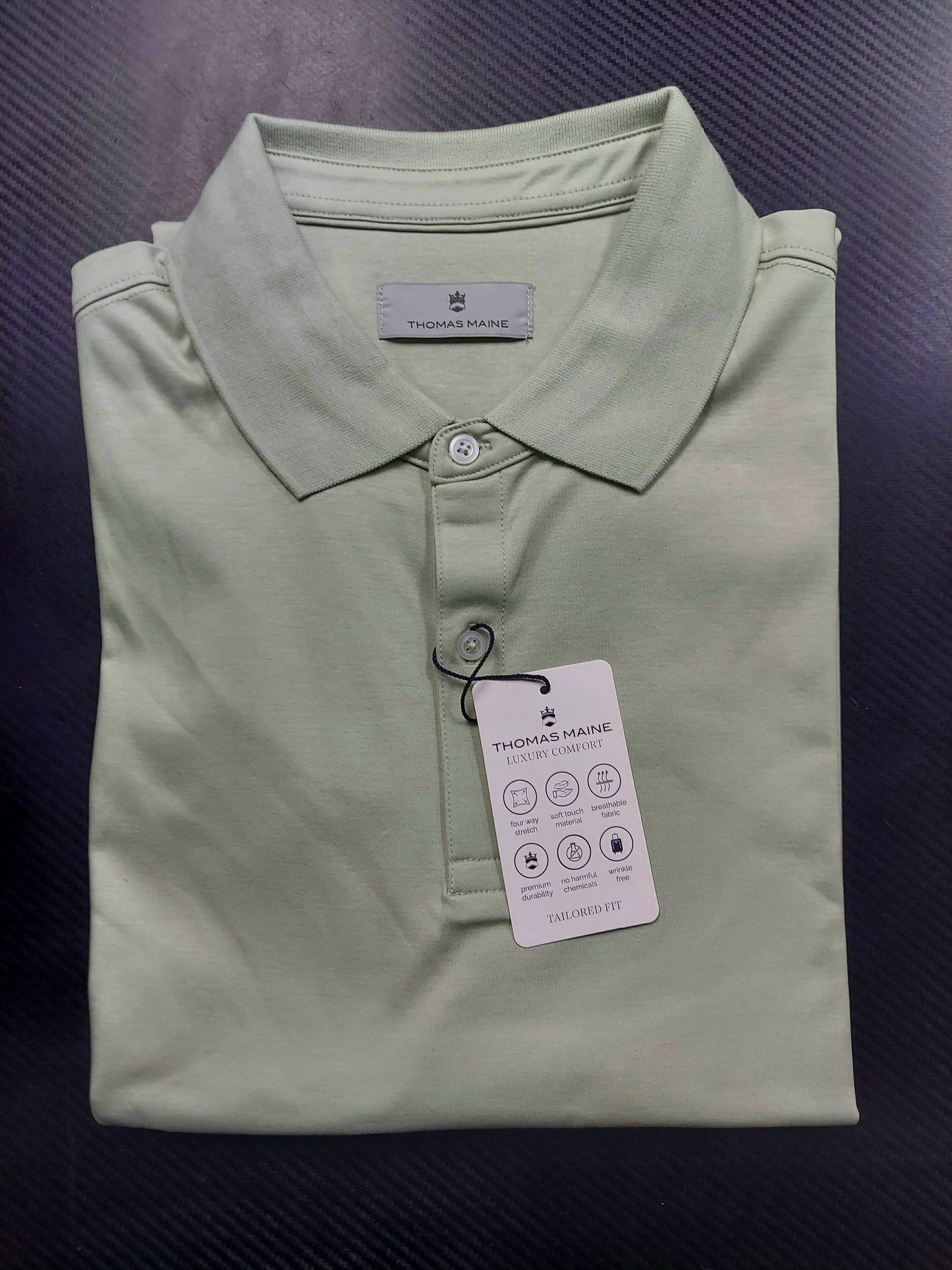 Thomas Maine Short Sleeve polo