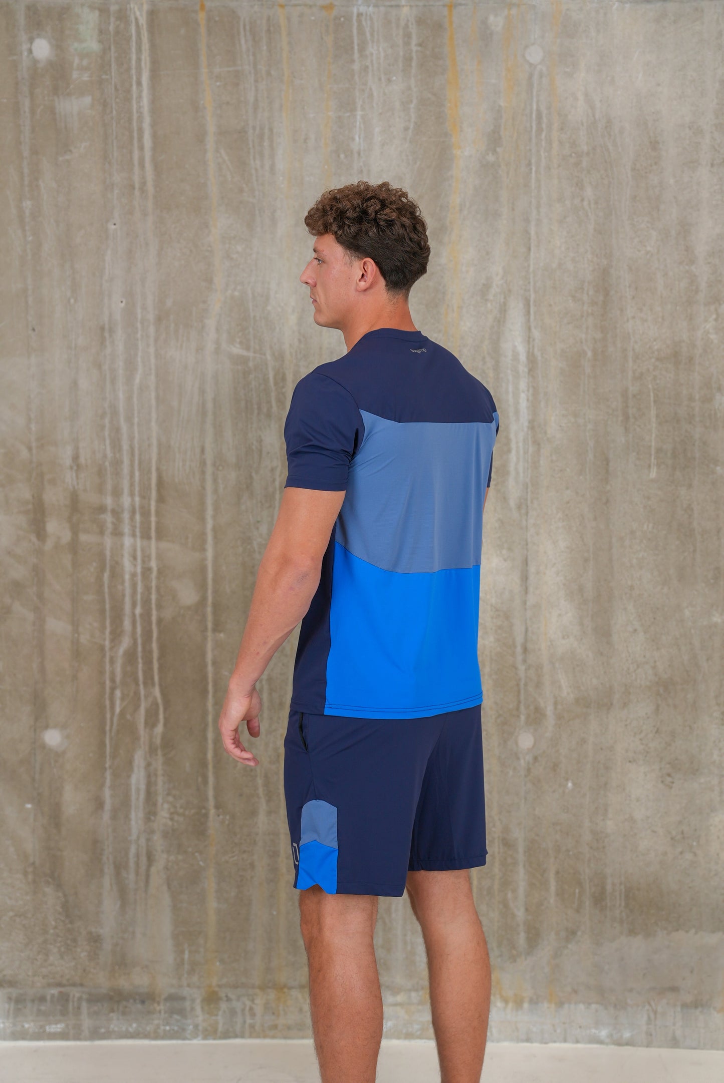 Bulletto Tri Panel Set Blue & Navy