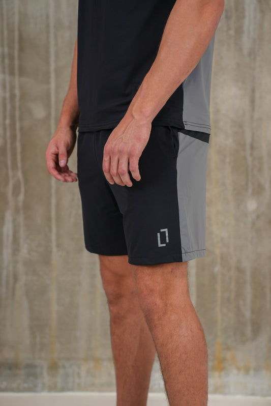 Bulletto Formation Tech Short Grey & Black