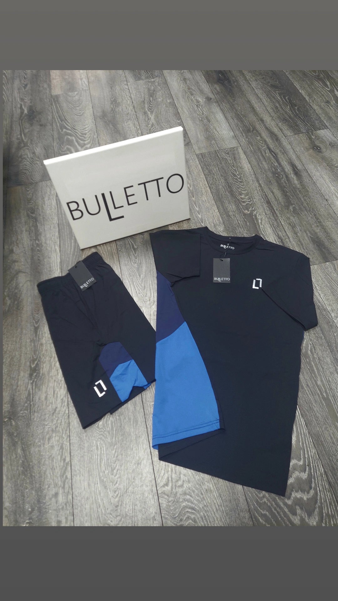 Bulletto Formation Tri Set black/blue