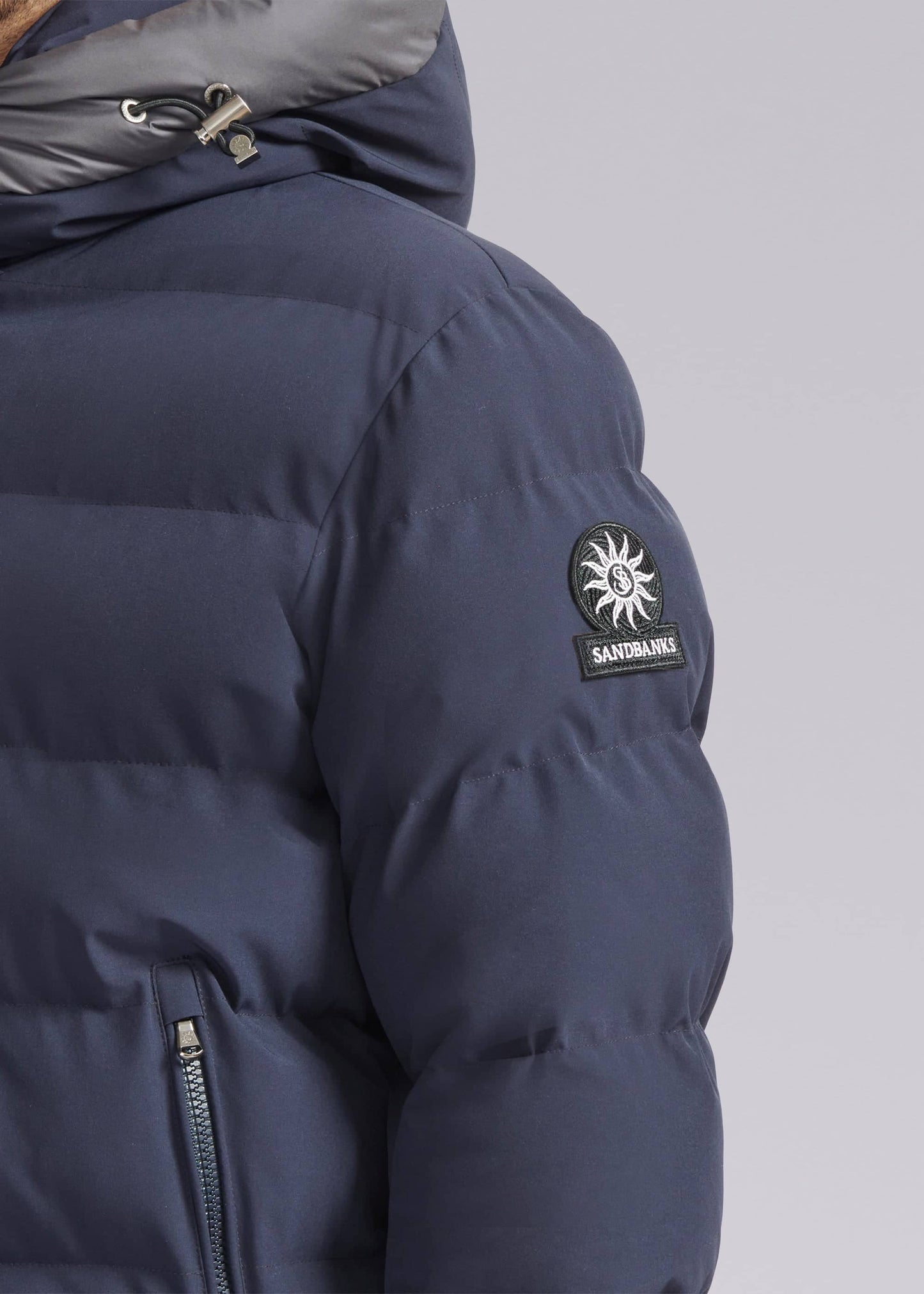 Sandbanks  banks puffer jkt black/navy