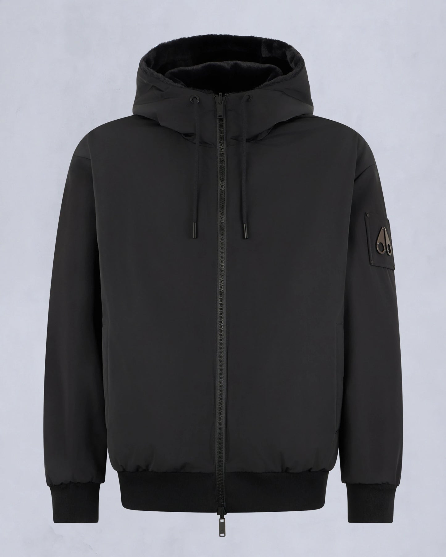 Moose Knuckles Roland reversible bunny (black)