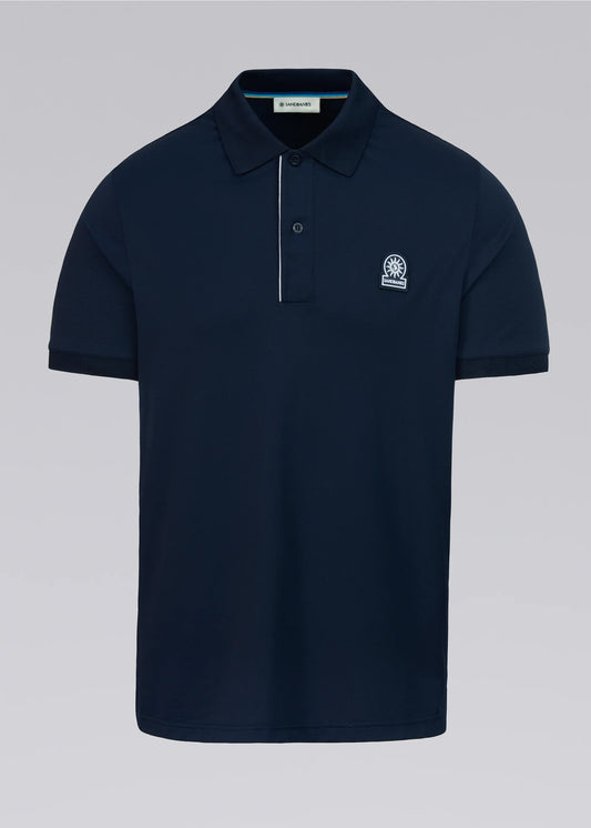 Sandbanks Contrast Placket Polo Shirt