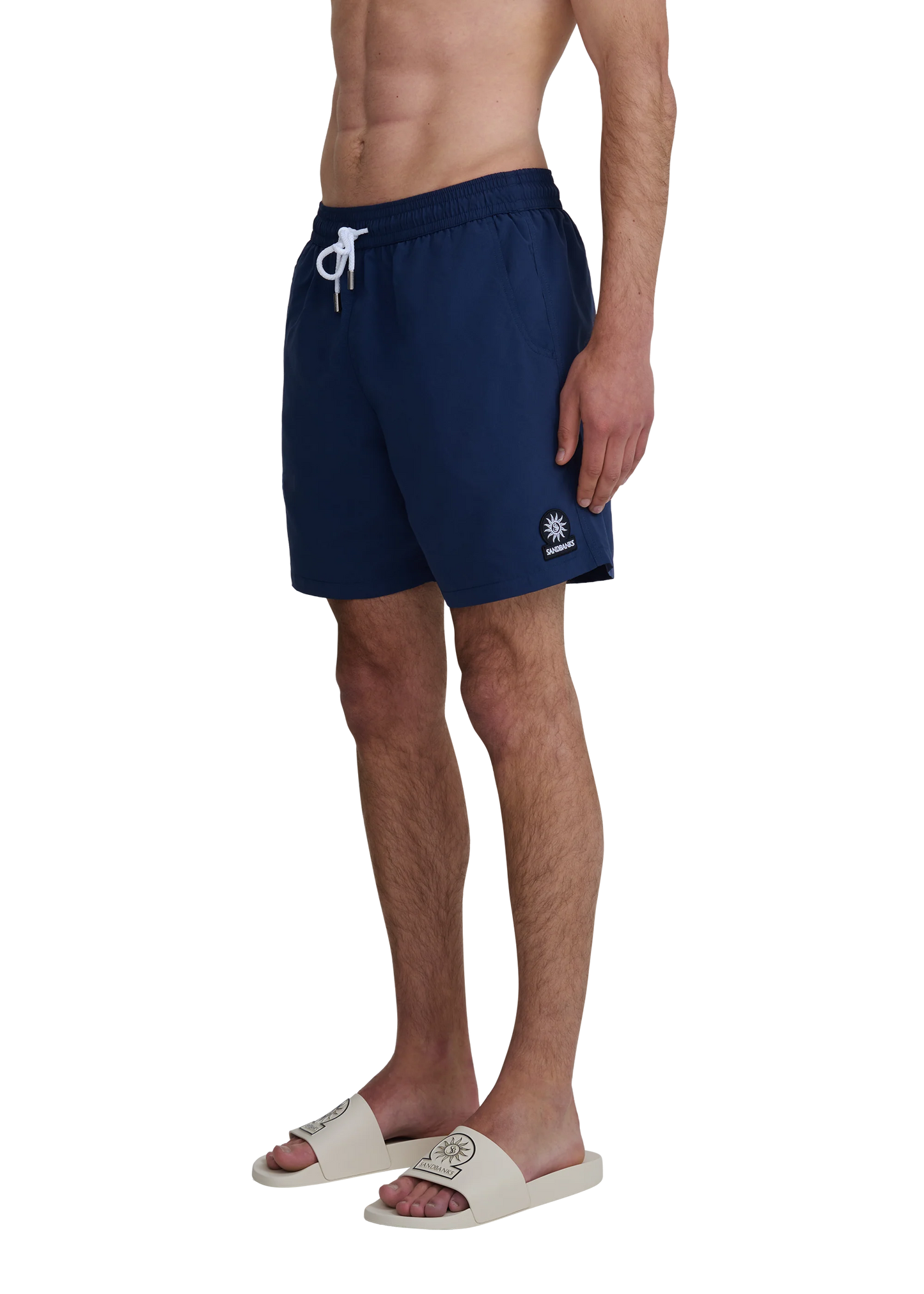 Sandbanks badge swim shorts