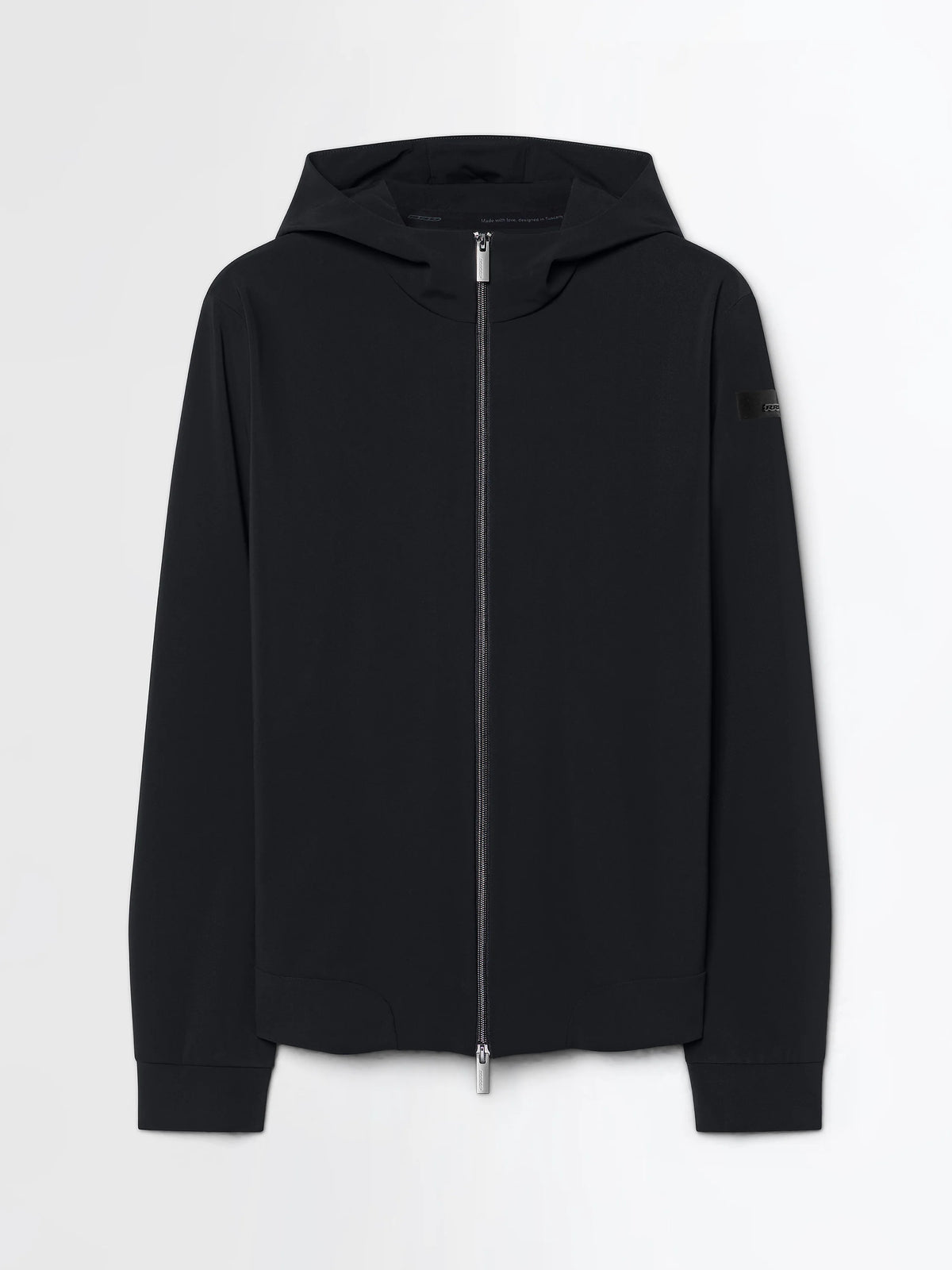 RRD Navy winter light hood zip fleece