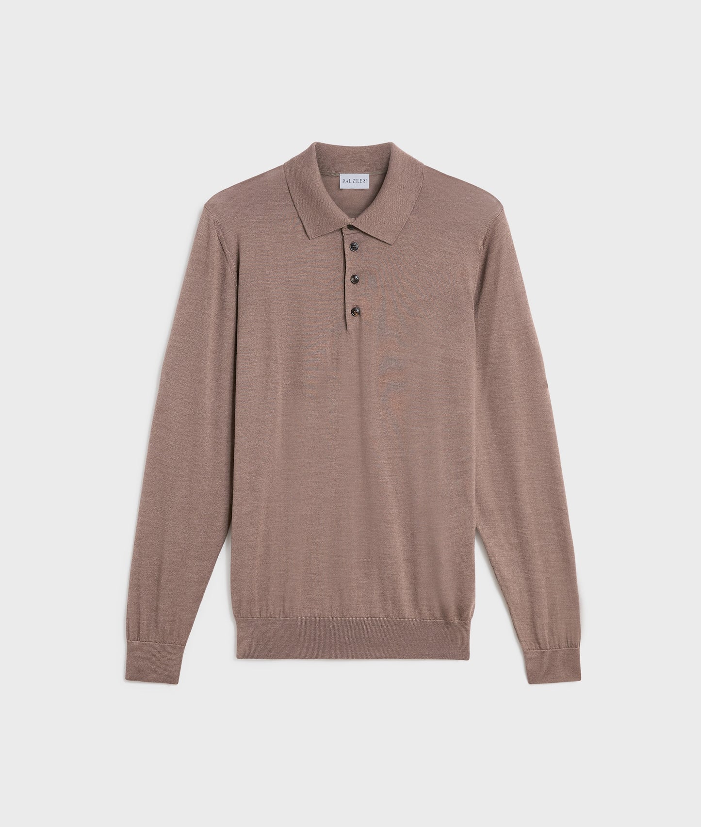 Pal Zileri 3 button fine knit polo