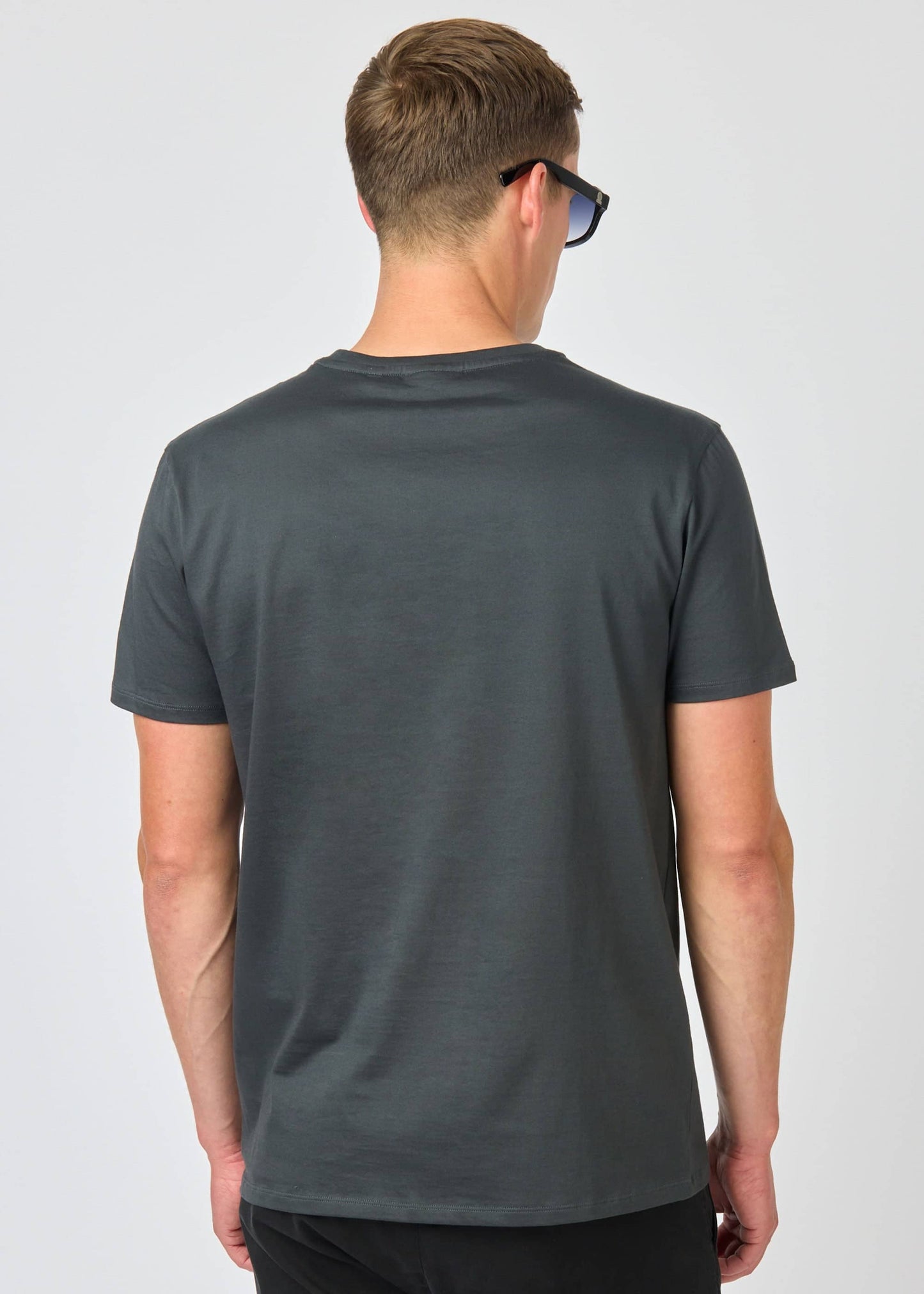 Sandbanks Badge Logo T-Shirt -anthracite